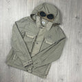 CP Company Goggle Overshirt - Vintage Khaki