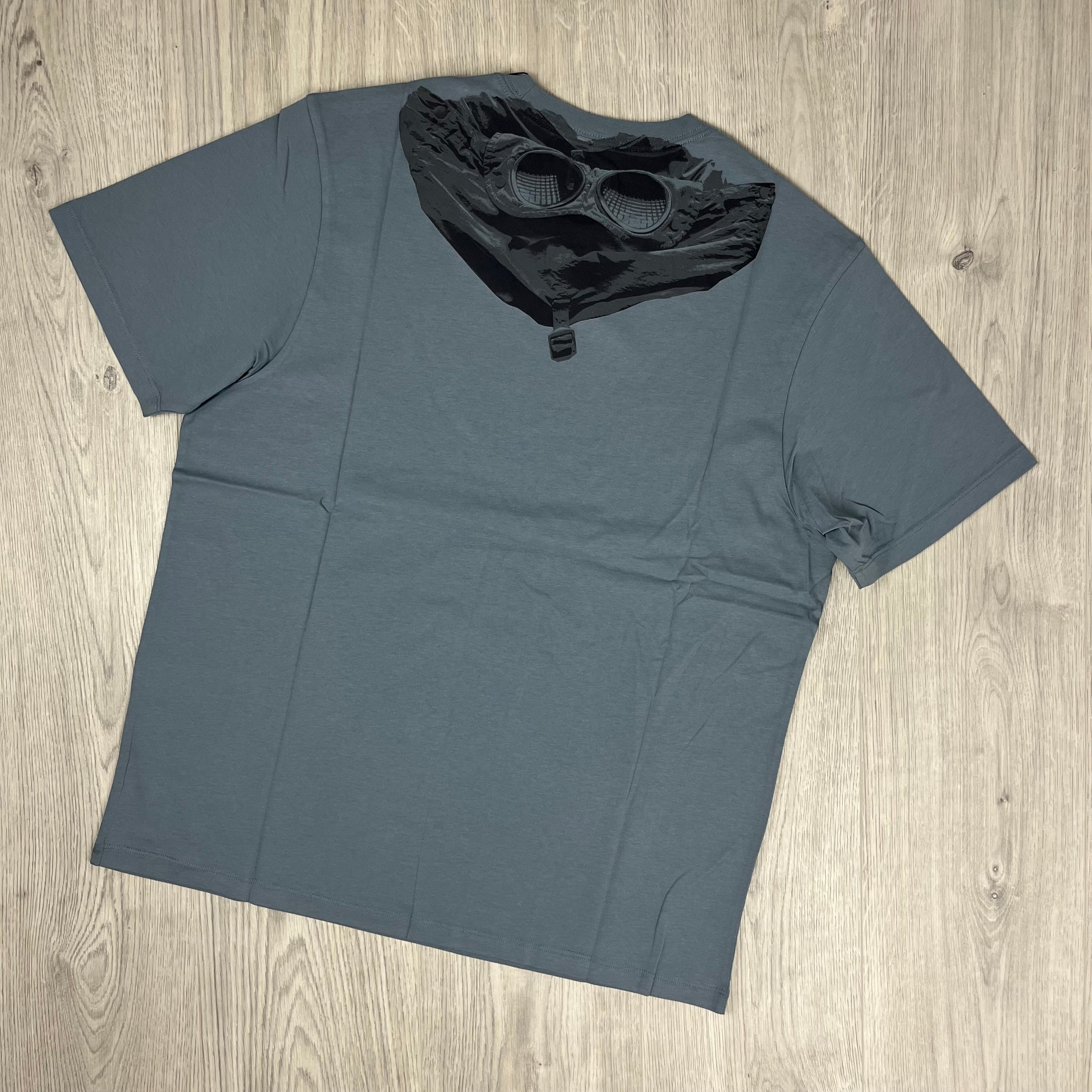 CP Company Goggle T-Shirt - Stormy