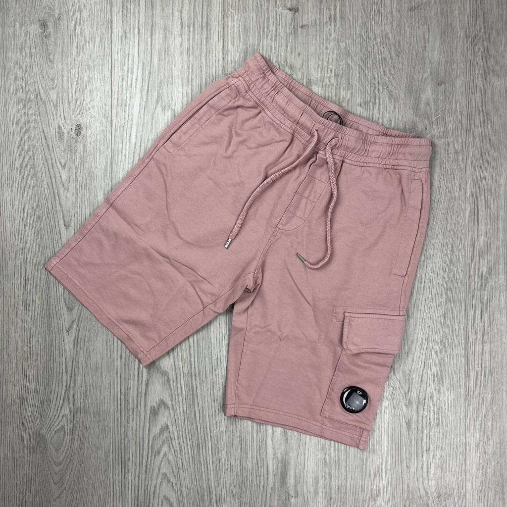 CP Company Jersey Shorts - Misty Rose