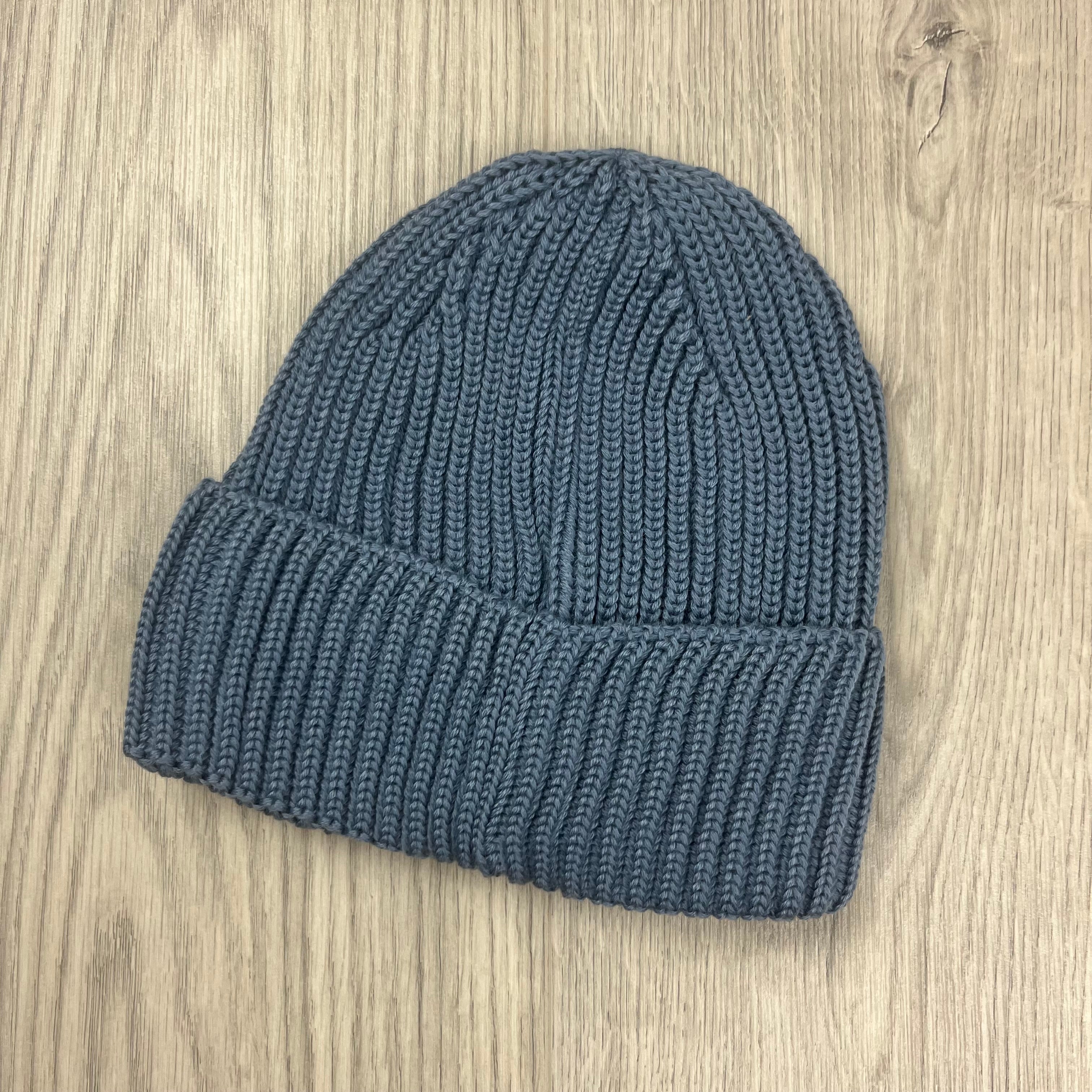CP Company Lens Beanie - Flint Stone