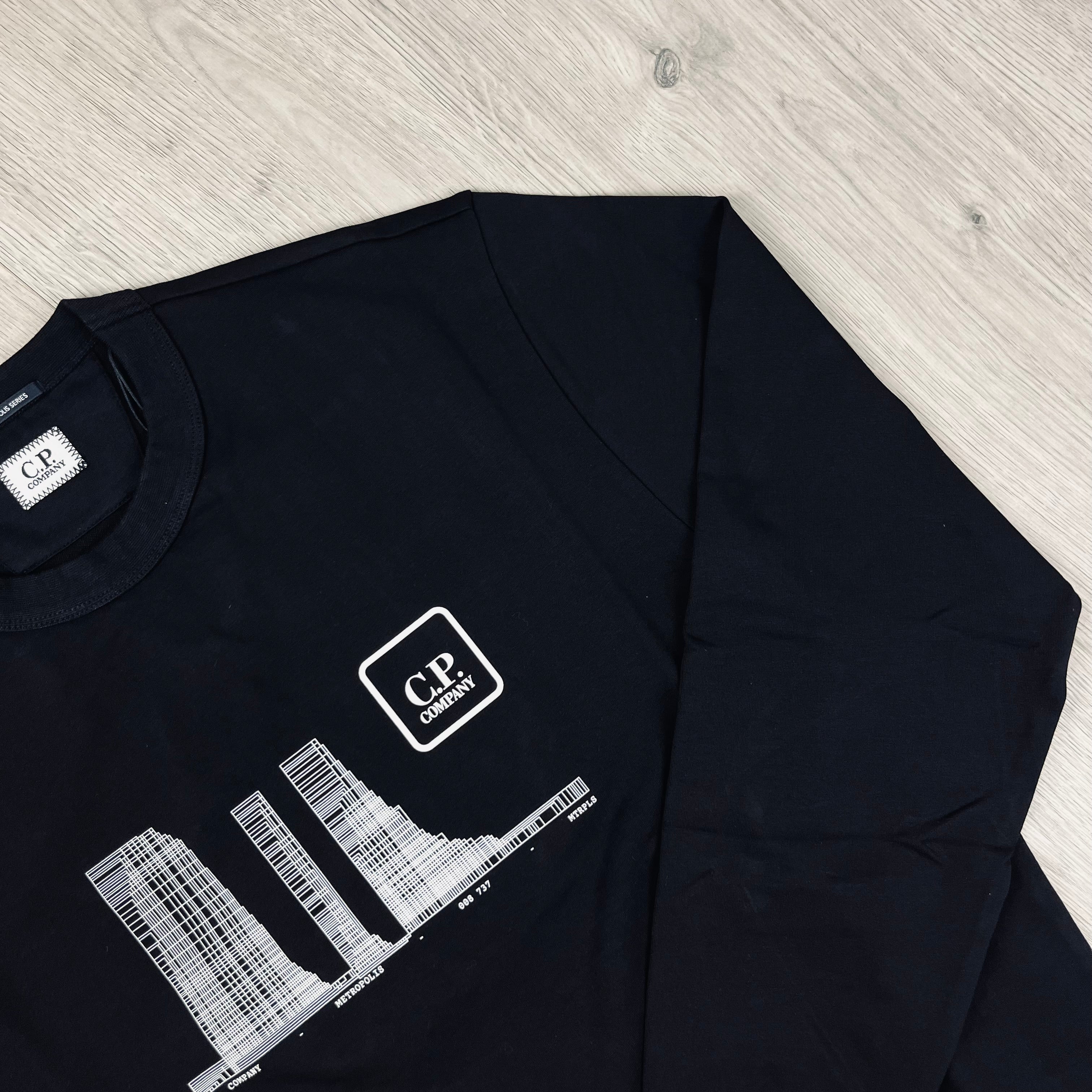 CP Company Metropolis Sweatshirt - Black