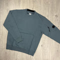 CP Company Raised Fleece Sweatshirt - Stormy