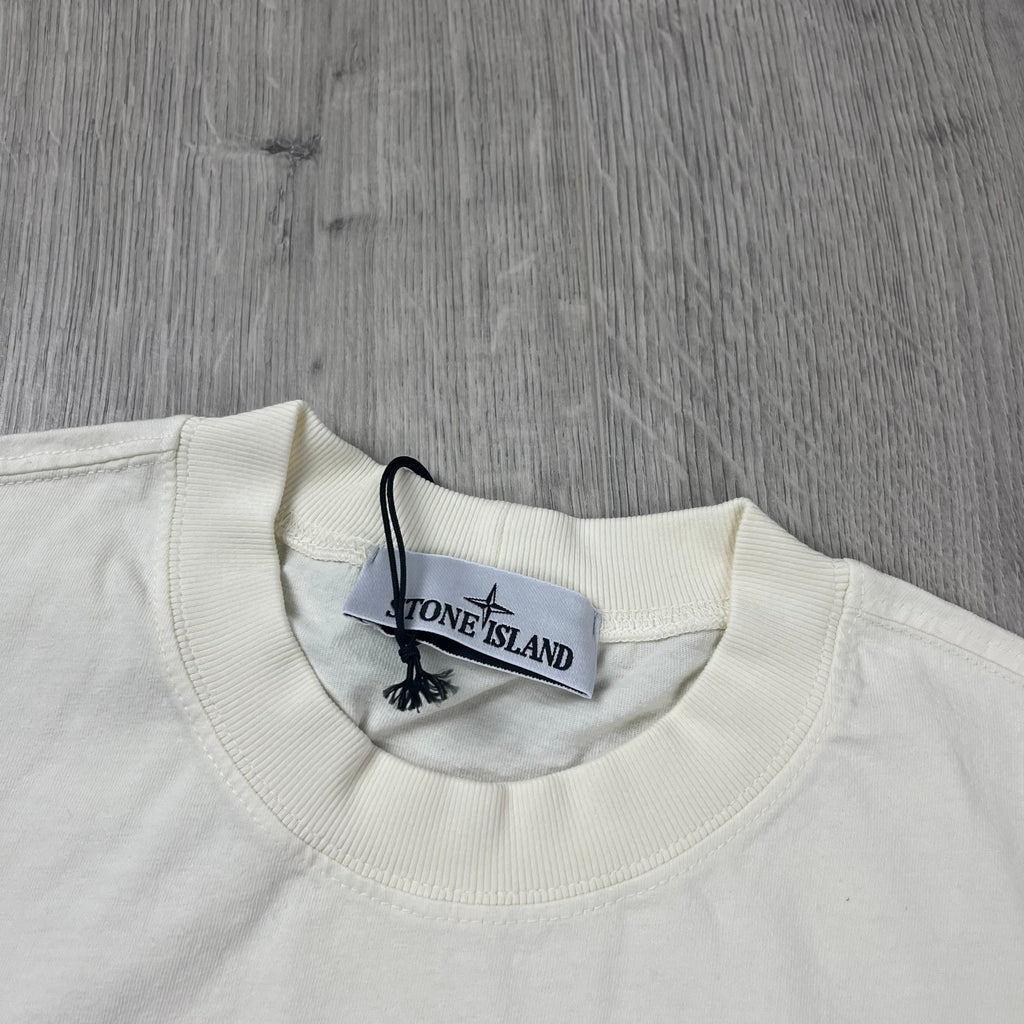 Stone Island Patch T-Shirt - Ivory