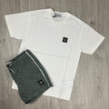 Stone Island Holiday Set - White/Sage