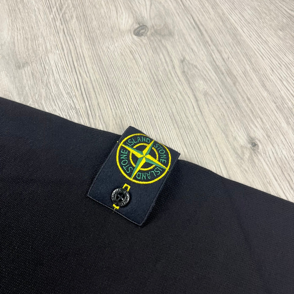 Stone Island Knit Half Zip Fleece - Black