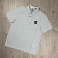 Stone Island Patch Polo Shirt - Sky Blue