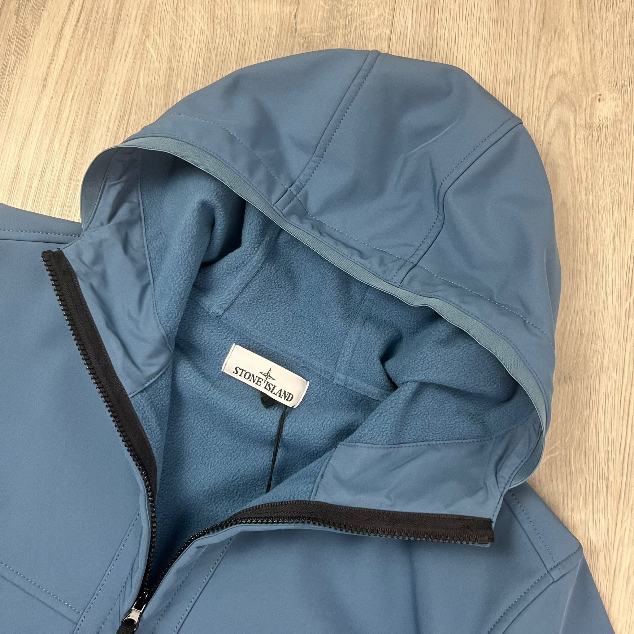 Stone Island Shell Jacket - Avio Blue